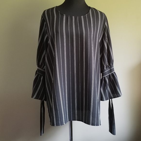 Faith and Joy Tops - Faith and Joy Striped Top